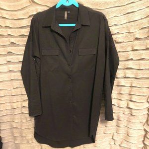 Allison Joy black shirt dress tunic